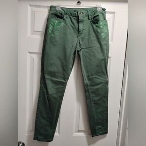 Destination Disney, Her Universe,Ready to Stand Mermaid Print Skinny Jeans Pants